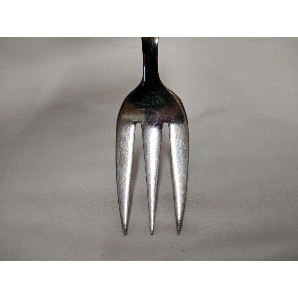 VINTAGE Cambridge Metro Stainless Steel Meat Serving Fork Flatware (China)